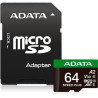 64gb scheda di memoria adata speed plus microsdxc classe 10 con adattore