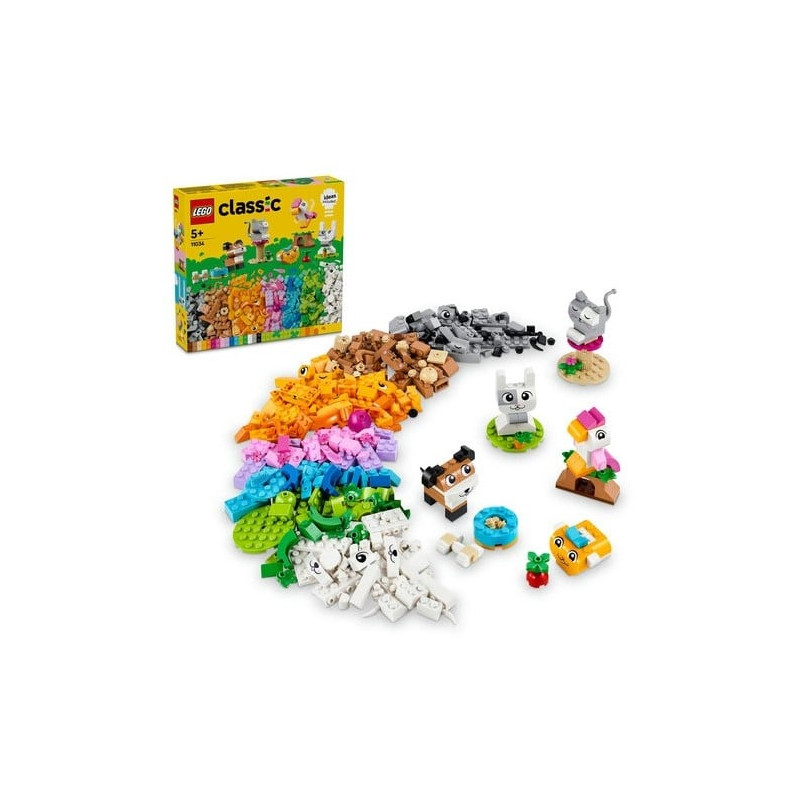 Lego creative pets multicolore 450pz [11034]