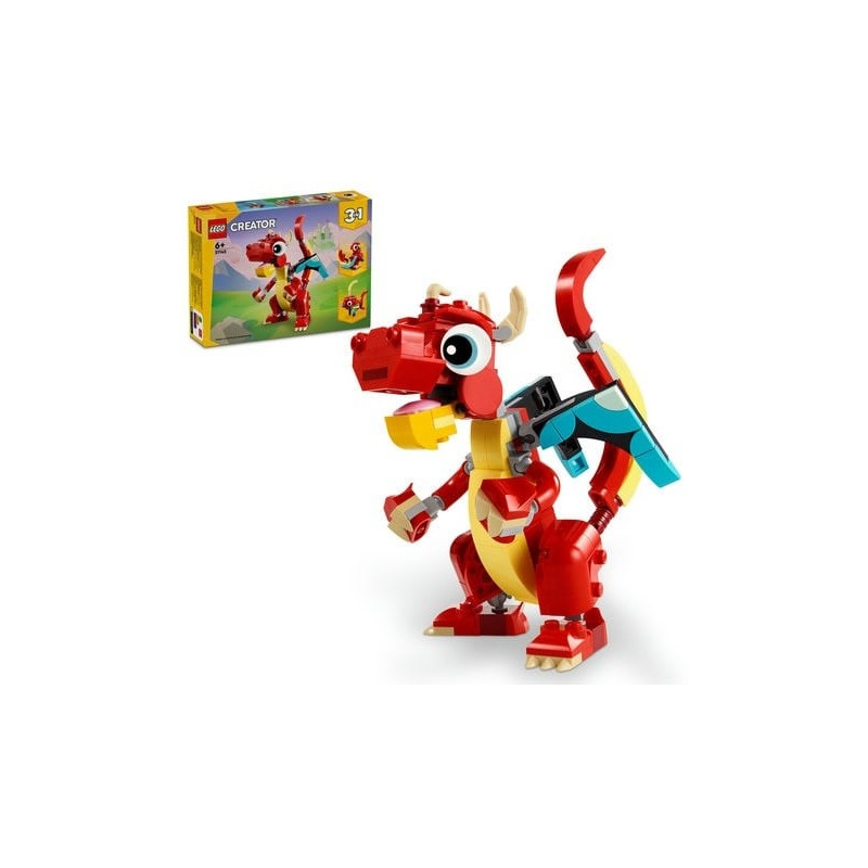 Lego drago rosso 149pz [31145]