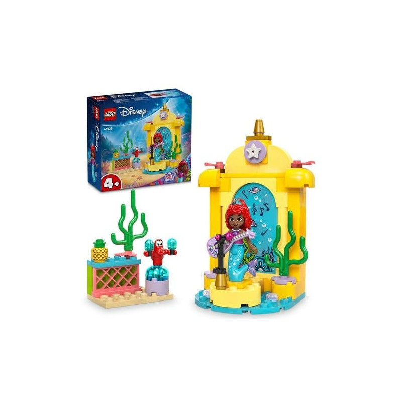Lego disney ariel's music stage multicolore 56pz [43235]
