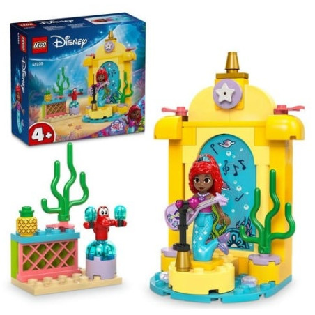 Lego disney ariel's music stage multicolore 56pz [43235]