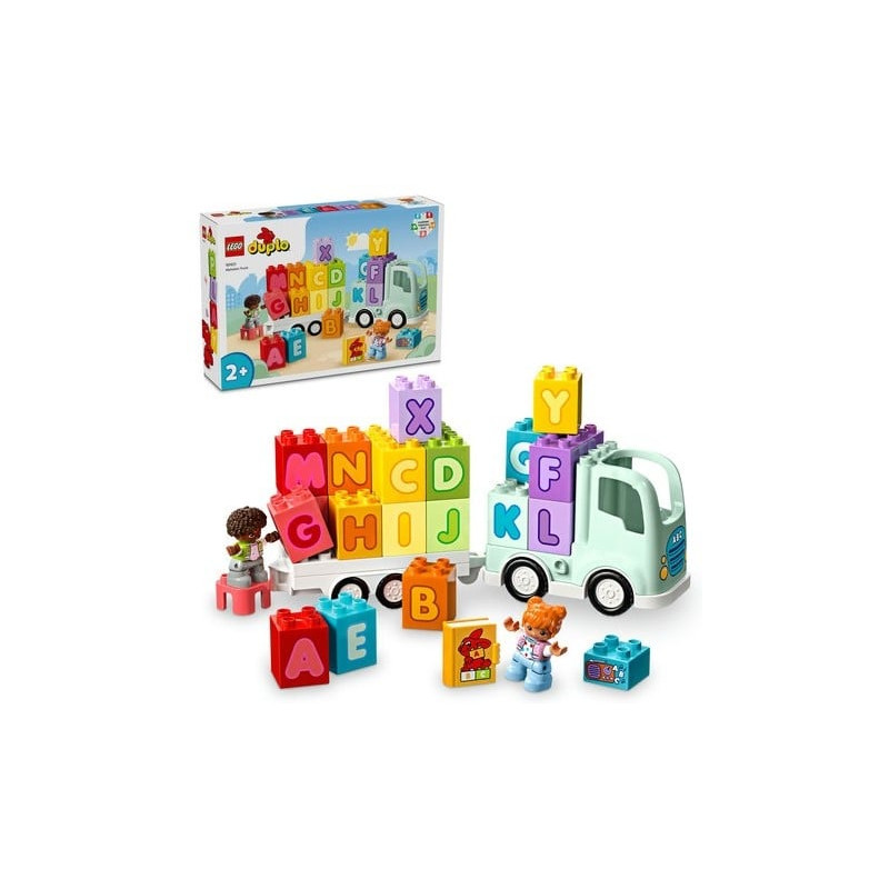 Lego duplo alphabet truck multicolore 34pz [10421]