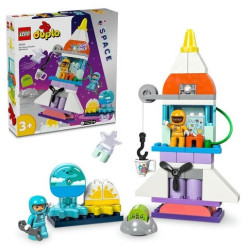Lego duplo 3in1 avventura dello space shuttle multicolore 56pz [10422]