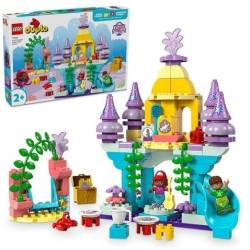 Lego duplo il magico palazzo sottomarino di ariel multicolore 114pz
