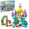 Lego duplo il magico palazzo sottomarino di ariel multicolore 114pz