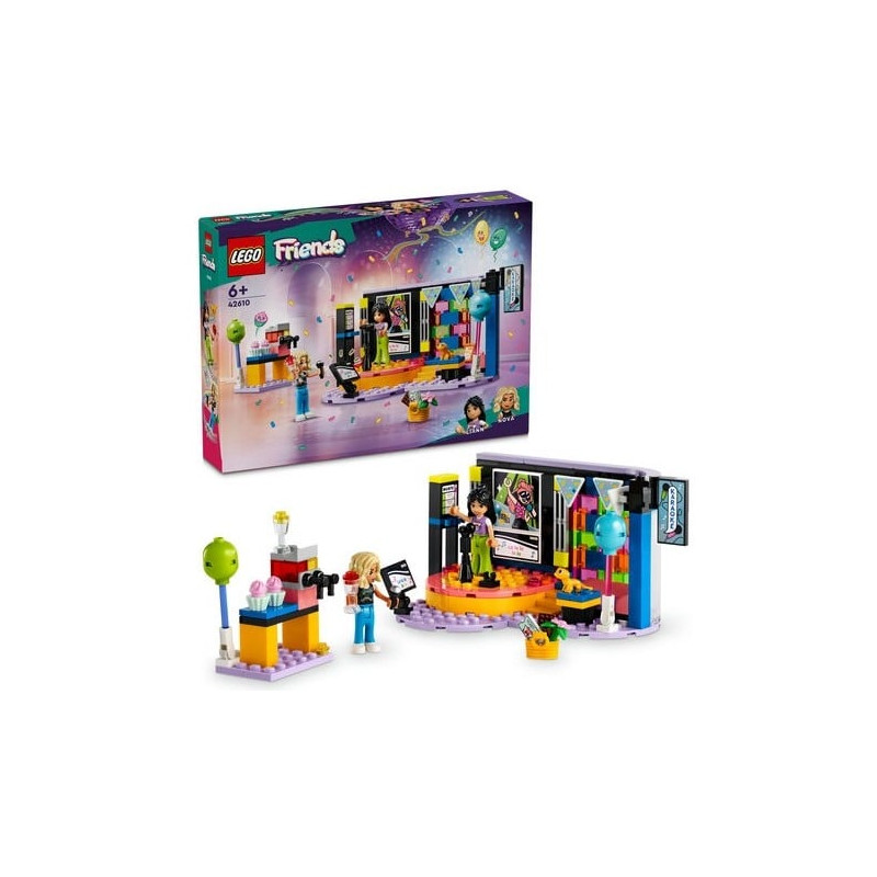 Lego friends karaoke music party multicolore 188pz [42610]