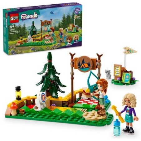 lego friends tiro con arco adventure camp multicolore 148pz [42622]