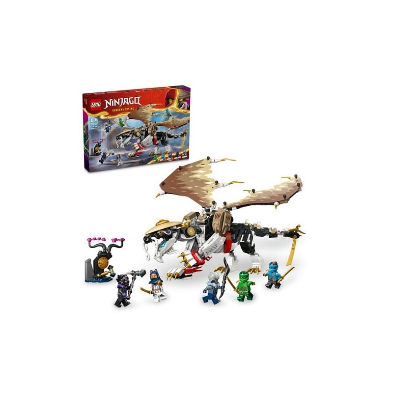 Lego ninjago egalt il maestro drago multicolore 508pz [71809]