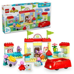 Lego duplo supermercato peppa pig multicolore 66pz [10434]