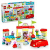 Lego duplo supermercato peppa pig multicolore 66pz [10434]