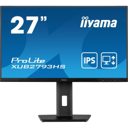 Monitor led 27" iiyama prolite xub2793hs-b7 full hd 1920x1080p/1ms/classe