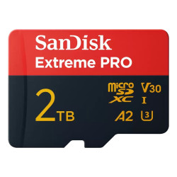 2tb scheda di memoria sandisk extreme pro microsdxc uhs-i v30