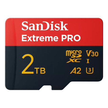 2tb scheda di memoria sandisk extreme pro microsdxc uhs-i v30
