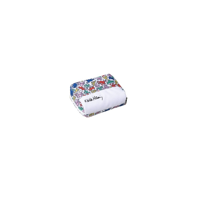 Borsa da viaggio celly keith haring borsa organizer 17x13cm bianco