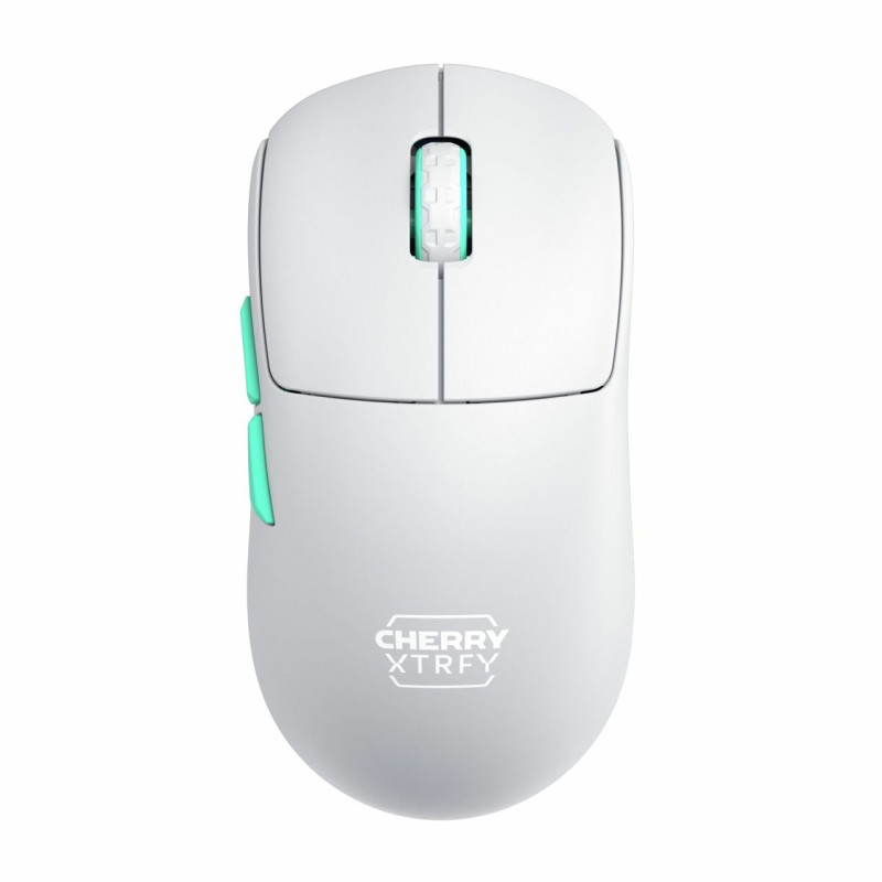 Mouse cherry xtrfy m68 wireless usb 26000dpi bianco [cx-m68w-white]