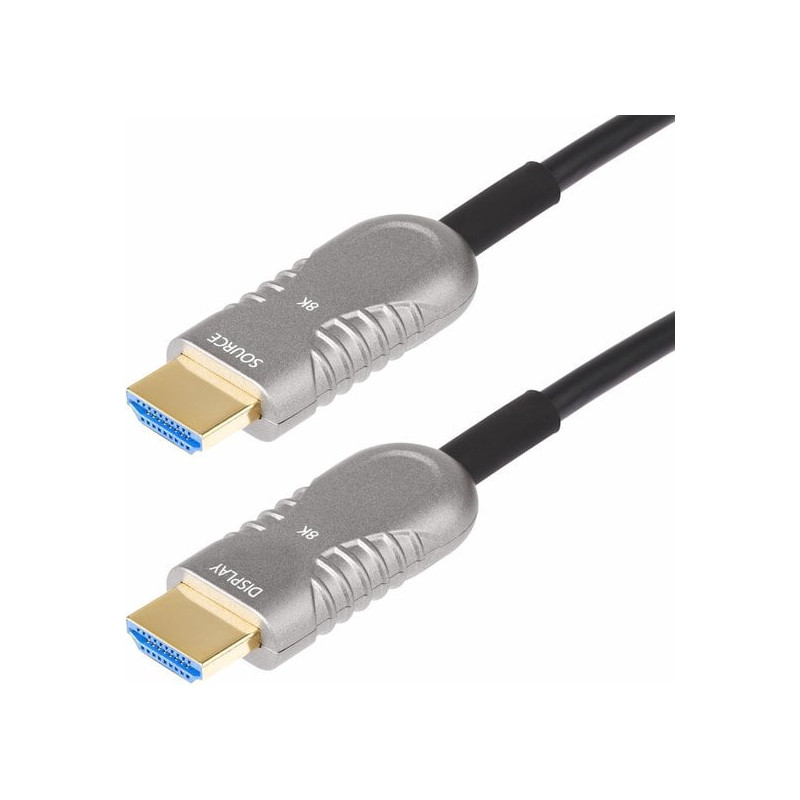 Cavo ottico startech.com hdmi 2.1 (aoc) attivo 15 2m [8k-a-50f-hdmi-cable]