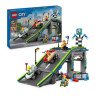 Lego city zero limits rampa per auto da corsa multicolore 436pz [60460]