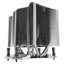 Dissipatore cpu a ventola silverstone xe04-sp6p 92mm argento/nero