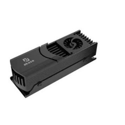Raffreddamento attivo akasa gecko pro lx per m.2 nvme pcie 5.0 nero