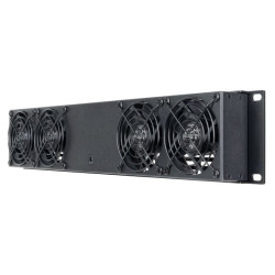 Ventola silverstone rcp2b-480 per case 2u + 4 ventole 80mm nero