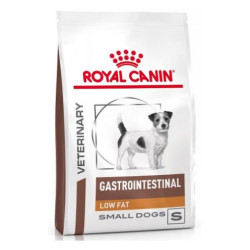 Cibo secco royal canin gastrointestinal low fat small per cani piccola