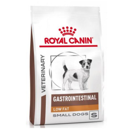 Cibo secco royal canin gastrointestinal low fat small per cani piccola