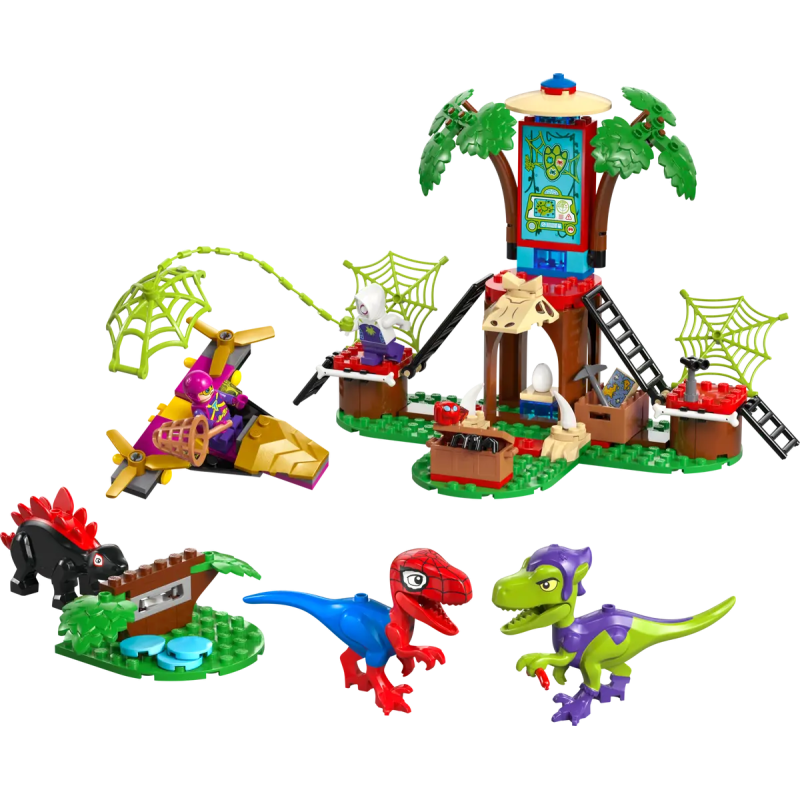 Lego marvel 11200 spidey battaglia con il raptor al quartier generale