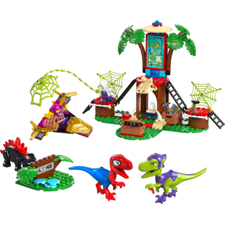 Lego marvel 11200 spidey battaglia con il raptor al quartier generale