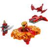 Lego ninjago 71823 spinner del drago spinjitzu di kai 54pz multicolore