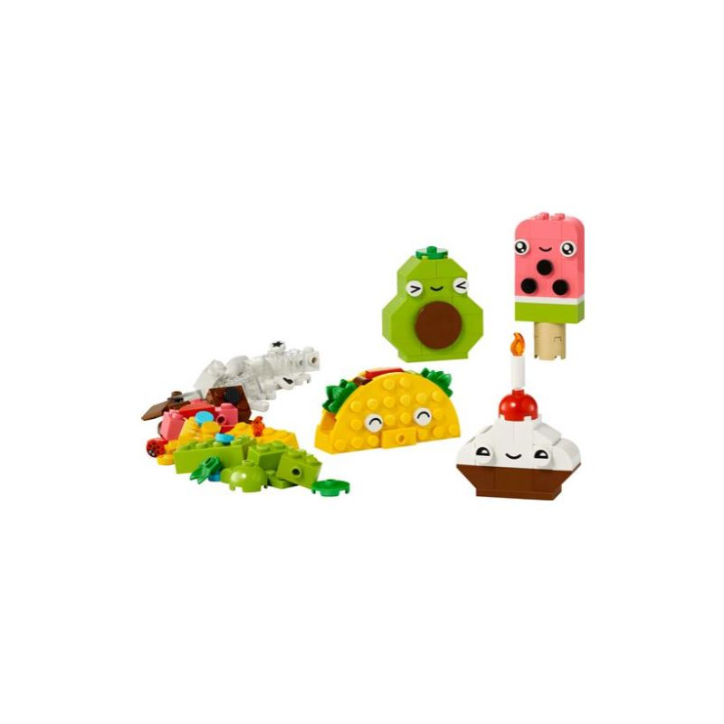 Lego classico amici del cibo creativo 4+/15.7x14.1x6.1cm/multicolore/150pz