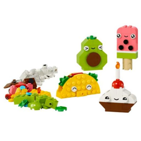 Lego classico amici del cibo creativo 4+/15.7x14.1x6.1cm/multicolore/150pz