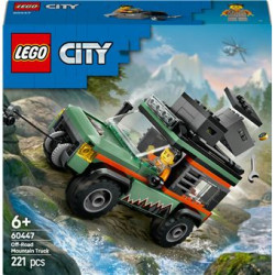 Lego veicolo fuoristrada 4x4 per la montagna multicolore [60447]