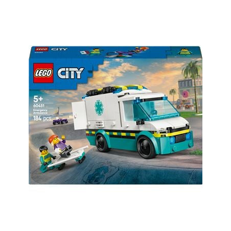 Lego ambulanza di salvataggio multicolore [60451]
