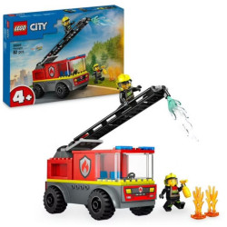 Lego city camion dei pompieri con scala multicolore [60463]