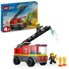 Lego city camion dei pompieri con scala multicolore [60463]