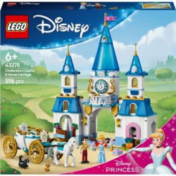 Lego disney princess castello e carrozza di cenerentola multicolore