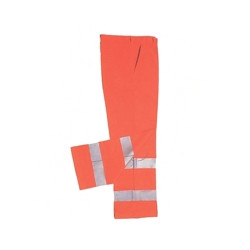 Pantalone alta visibilita' reflex arancio 54 [neri ]