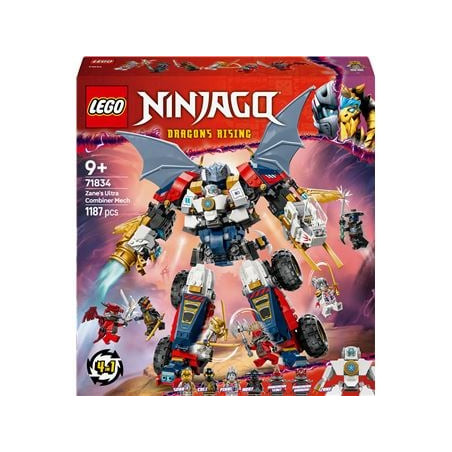 Lego ninjago robot ultra combo di zane multicolore 1187pz [71834]