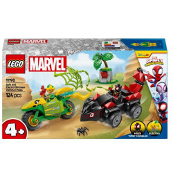 Lego marvel inseguimento tra spin ed electro in dino-vehicles