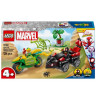 Lego marvel inseguimento tra spin ed electro in dino-vehicles