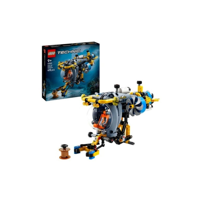 lego technic sottomarino per la ricerca in acque profonde multicolore