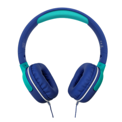Cuffie celly 2 volume max 85db spina 3.5mm blu [kidsbeat2bl]