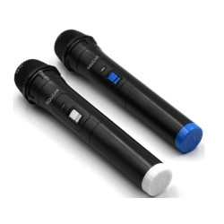 Set microfono squeak vocalduo wireless nero [vcsqesm00000001]