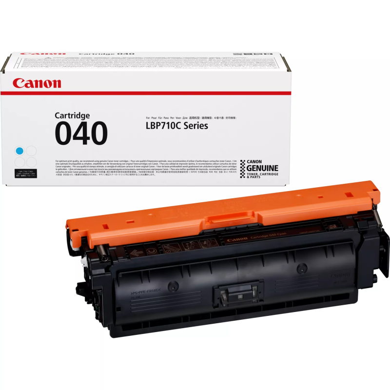 Toner laser canon crg040c 5400pagine ciano [0458c001]