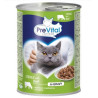Cibo umido prevital sterile manzo in salsa per gatti