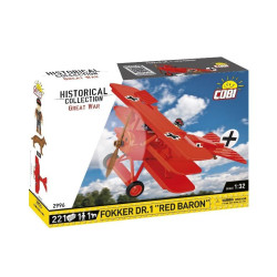Cobi klocki fokker dr.1 1:32 rosso 221pz [wpcbks0chi29968]