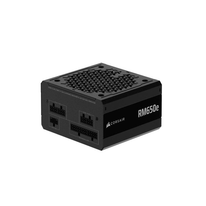 Alimentatore 650w corsair rm650e per pc nero [cp-9020302-eu]