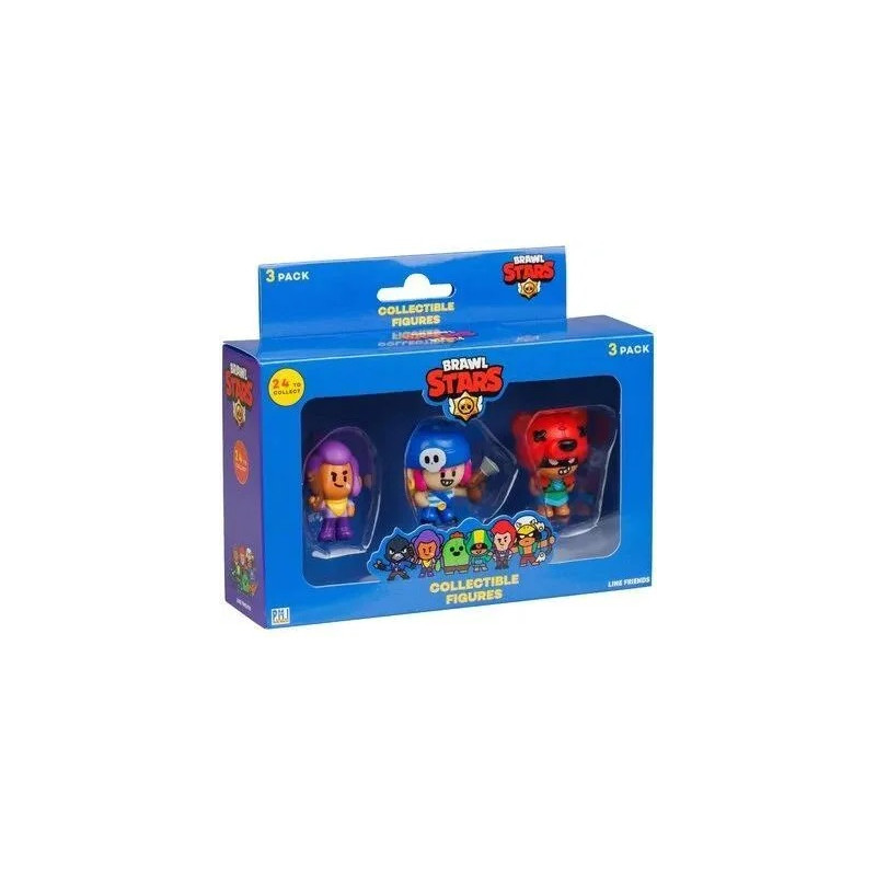 P.m.i. kids world - brawl stars s1 action figures - 3 pack