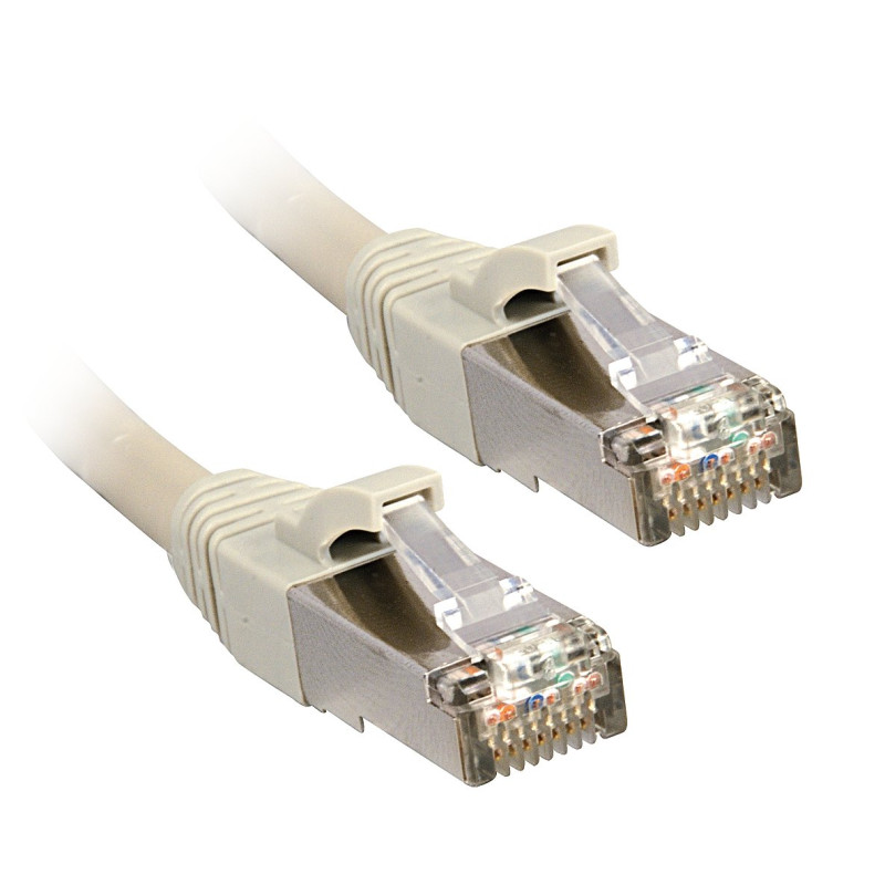 Cavo di rete lindy cat.6 f/utp 7.5m grigio/rj45/250mhz/cca/26awg