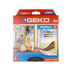 Guarnizione paraspifferi geko profilo ad e